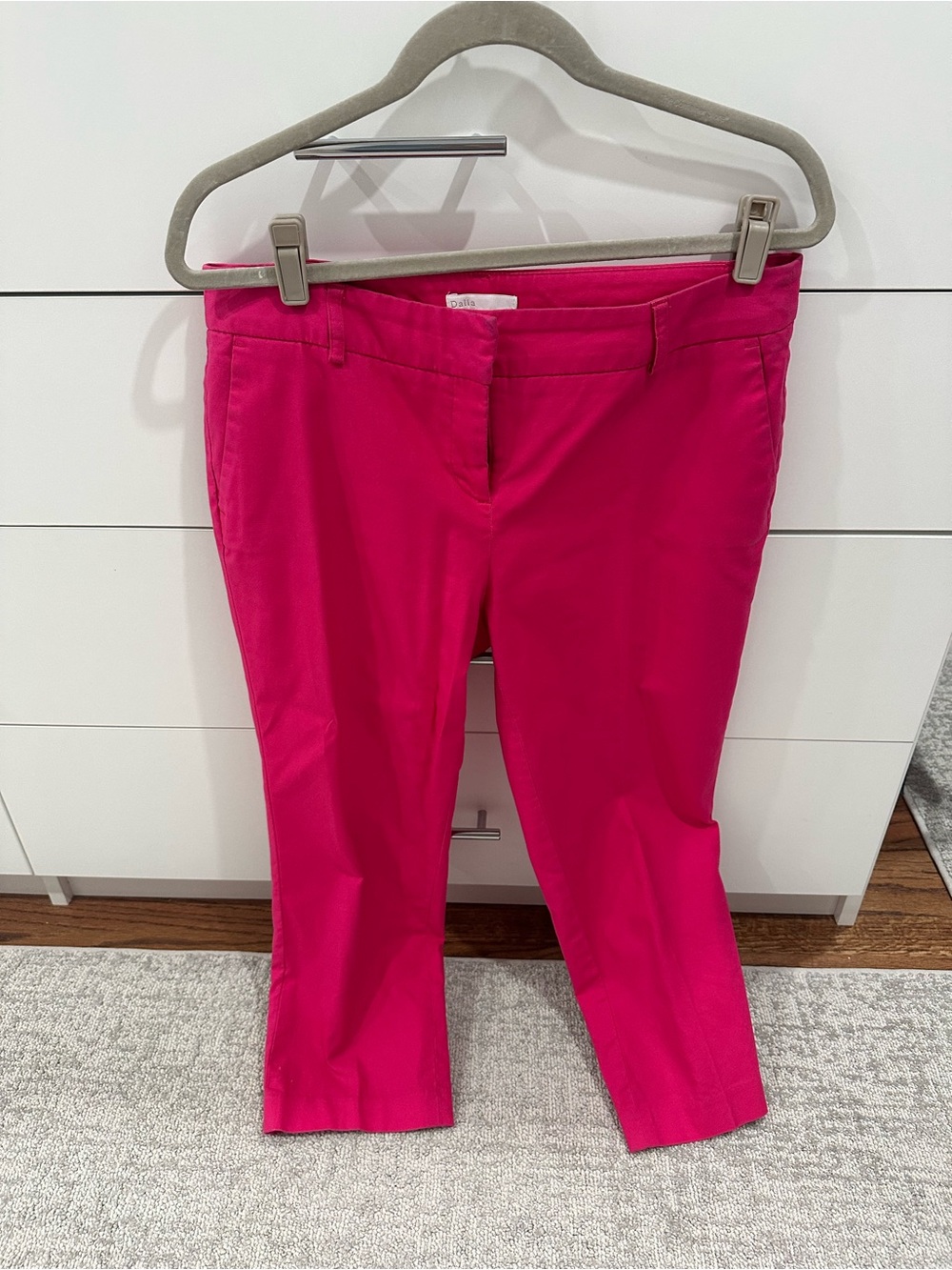 Hot Pink Women's Cropped Pants Size 10